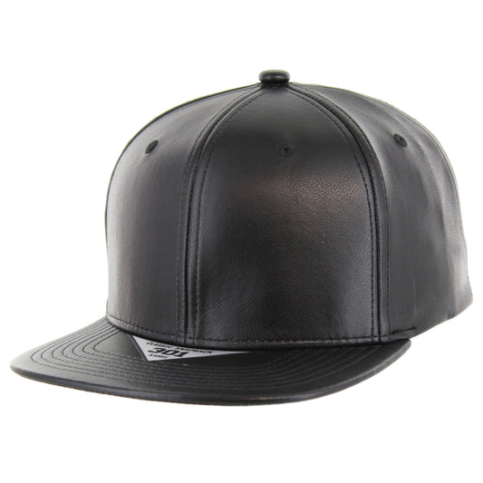 KAMEL 6 PANEL PU LEATHER CAP