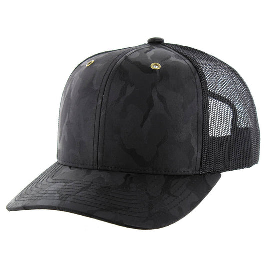KAMEL 6 PANEL NYLON CAMO MESH HAT