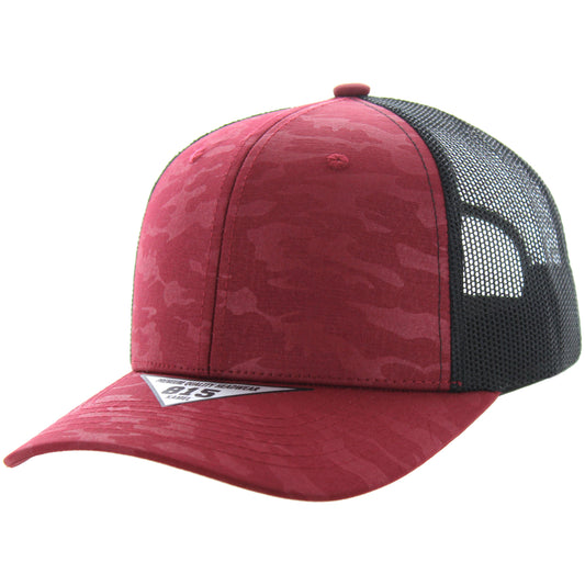 KAMEL 6 PANEL CAMO MESH HAT