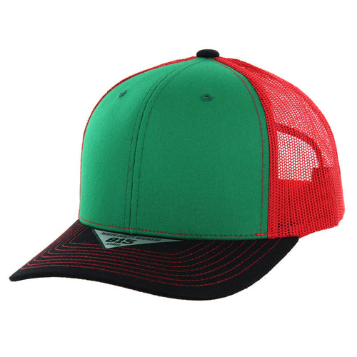 KELLY GREEN/BLACK/RED