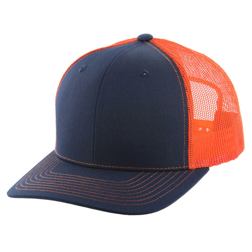 NAVY/NEON ORANGE