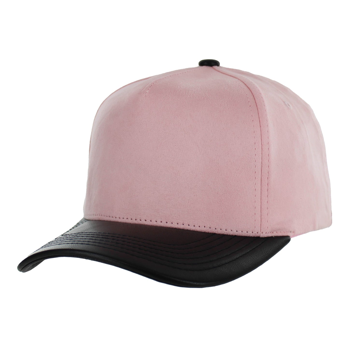 KAMEL 5 PANEL PU LEATHER SUEDE CAP
